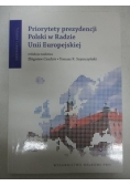 Priorytety prezydencji Polski w Radzie Unii Europejskiej