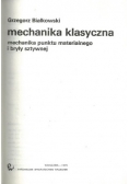 Mechanika klasyczna, mechanika punktu materialnego i bryły sztywnej