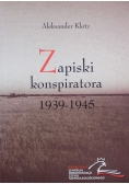 Zapiski konspiratora 1939-1945