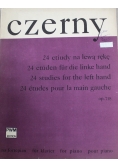 24 etiudy na lewą rękę na fortepian