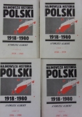 Najnowsza Historia Polski,Zestaw 4 książek