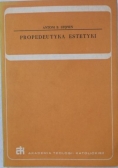 Propedeutyka estetyki