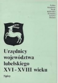Urzędnicy województwa lubelskiego XVI-XVIII wieku
