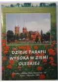 Dzieje parafii Wysoka w ziemi Oleskiej