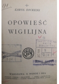 Opowieść Wigilijna, 1925 r.