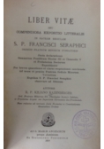Liber vitae seu compendiosa expositio litteralis, 1899 r.