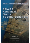 Prace komisji nauk technicznych tom II