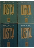 Listy, Tom od I do IV
