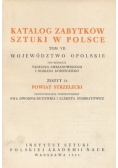 Katalog zabytków sztuki w Polsce Tom VII zeszyt 14