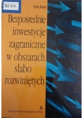 Bezpośrednie inwestycje zagraniczne w obszarach słabo rozwiniętych