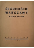 Śródmieście Warszawy 1938 r.