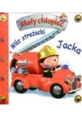 Mały chłopiec - Wóz strażacki Jacka