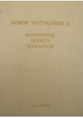 Sobór watykański II konstytucje dekrety deklaracje