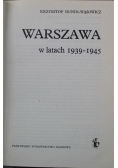 Warszawa w latach 1939 1945