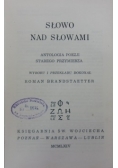 Słowo nad słowami antologia poezji starego przymierza