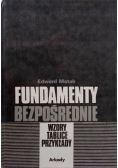 Fundamenty bezpośrednie wzory tablice przykłady