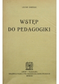 Wstęp do Pedagogiki 1922 r.