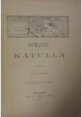 Poezye Katulla, 1898 r.