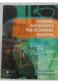 Essential mathematics for economic analysis
