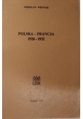 Polska Francja 1926-1932