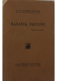 Kazania pasyjne, 1929 r.