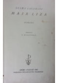 Maja Liza, 1925 r.