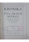 Kronika o polskiem morzu, 1930 r.