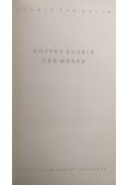 Gottes Dasein und Wesen, ok 1934 r.