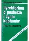 Dyrektorium o posłudze i życiu kapłanów. Tekst i komentarze