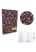 Kalendarz 2022 A5 tygodniowy soft touch Paisley