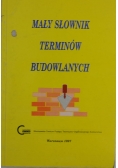 Mały słownik terminów budowlanych