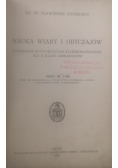 Nauka wiary i obyczajów, 1937 r.