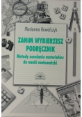 Zanim wybierzesz podręcznik