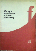 Wybrane zagadnienia z optyki nieliniowej