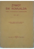 Żywot Św. Romualda 1927 r.