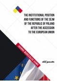 The Institutional Position and Functions of the Sejm of the Republic of Poland after the Accession