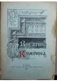 Rocznik Krakowski Tom III 1900 r.