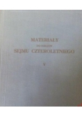 Materiały do dziejów Sejmu Czteroletniego, tom V