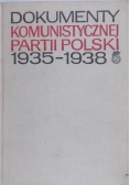Dokumenty Komunistycznej Partii Polski 1935-1938