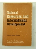 Natural Resources And International Development