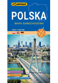 Polska mapa samochodowa 1:650 000