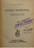 Koniec Rasputina, ok. 1925 r.