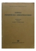 Kodeks Postępowania administracyjnego