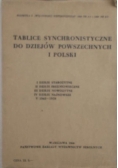 Tablice synchronistyczne do dziejów powszechnych i Polski