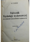 Podręcznik psychologji wychowawczej 1926 r.