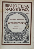 Wybór Poezyj 1921 r