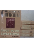 Druga Wojna Światowa, Tom i-III, zestaw 6- książek