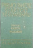 Pismo Święte Starego Testamentu. Tom VII, część 2
