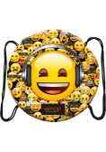 Plecak na szurkach okrągły Emoji