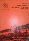 Prasa Polska na śląsku opolskim 1922-1939